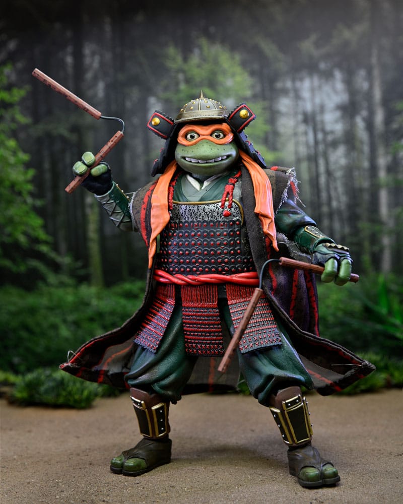 Tortues Ninja 3 2-Pack figurines Leonardo & Michelangelo 18 cm - Toys Legacy Collection