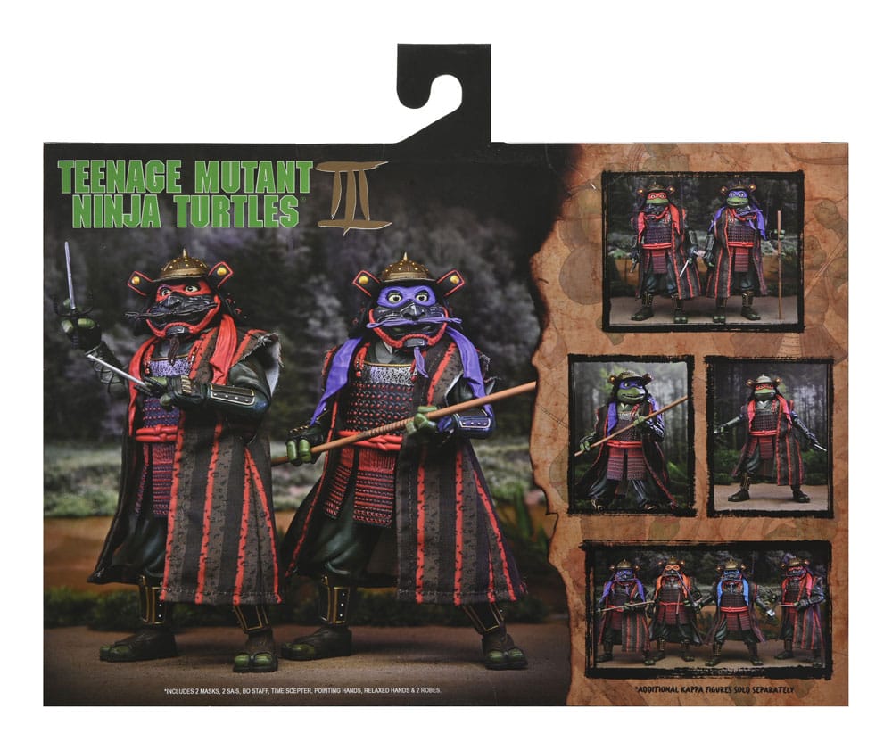 Tortues Ninja 3 2-Pack figurines Donatello & Raphael 18 cm - Toys Legacy Collection