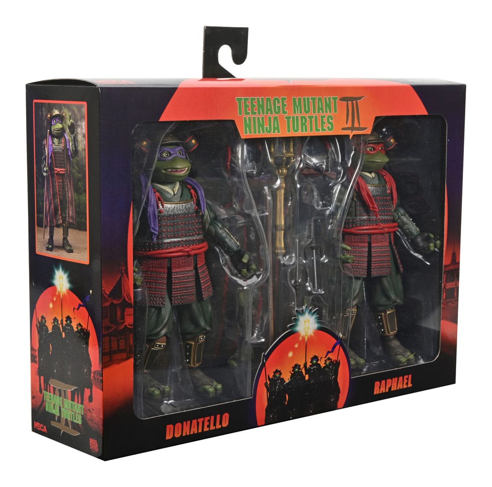 Tortues Ninja 3 2-Pack figurines Donatello & Raphael 18 cm - Toys Legacy Collection