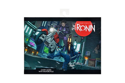 Tortues Ninja (The Last Ronin The Lost Years) figurine Casey Marie with Last Ronin Motorcycle 18 cm - Toys Legacy Collection
