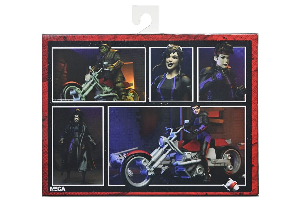Tortues Ninja (The Last Ronin The Lost Years) figurine Casey Marie with Last Ronin Motorcycle 18 cm - Toys Legacy Collection