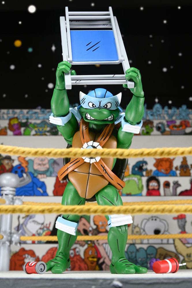 Tortues Ninja (Archie Comics) figurines Pack de 4 Stump Wrestling Turtles 18 cm - Toys Legacy Collection