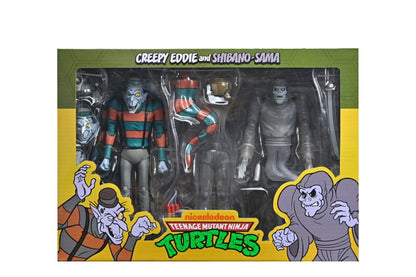Teenage Mutant Ninja Turtles: Saturday Morning Adventures 2-Pack figurines Creepy Eddie & Shibano-Sama 17 cm - Toys Legacy Collection