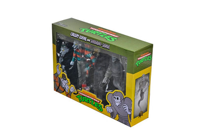 Teenage Mutant Ninja Turtles: Saturday Morning Adventures 2-Pack figurines Creepy Eddie & Shibano-Sama 17 cm - Toys Legacy Collection