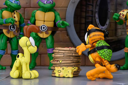 Teenage Mutant Ninja Turtles (Archie Comics) x Garfield 2 pack figurine Ultimate Garfello & Odie 10 cm - Toys Legacy Collection