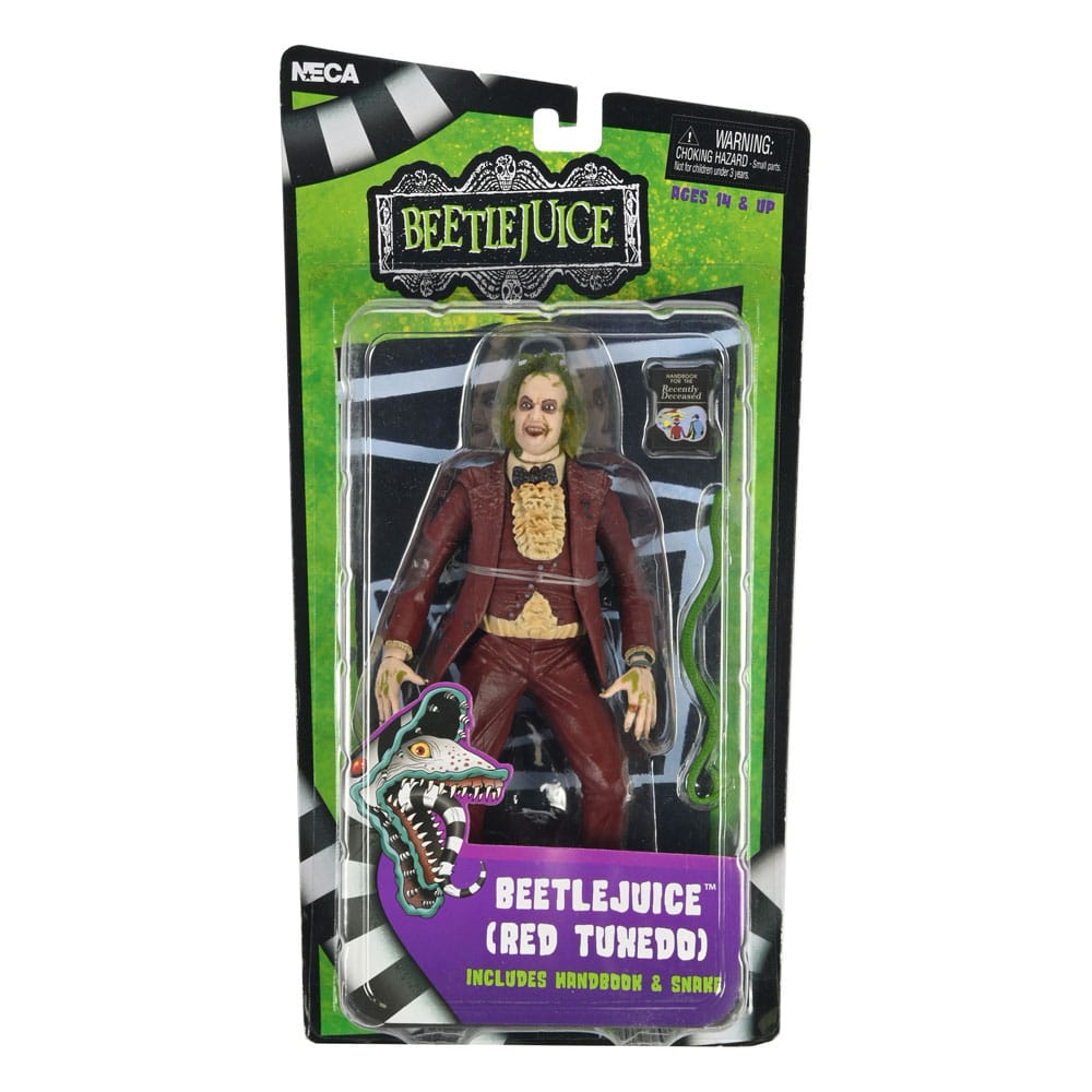 Beetlejuice 1988 figurine Beetlejuice Red Tuxedo 18 cm - Toys Legacy Collection