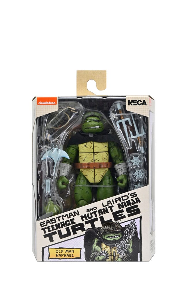 Tortues Ninja figurine Handyman Old Man Raphael 18 cm - Toys Legacy Collection