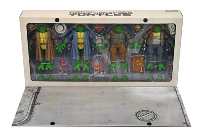 Tortues Ninja Pack de 4 figurines Gangster Turtles 18 cm - Toys Legacy Collection