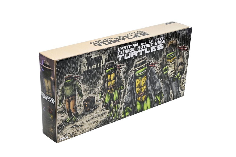 Tortues Ninja Pack de 4 figurines Gangster Turtles 18 cm - Toys Legacy Collection