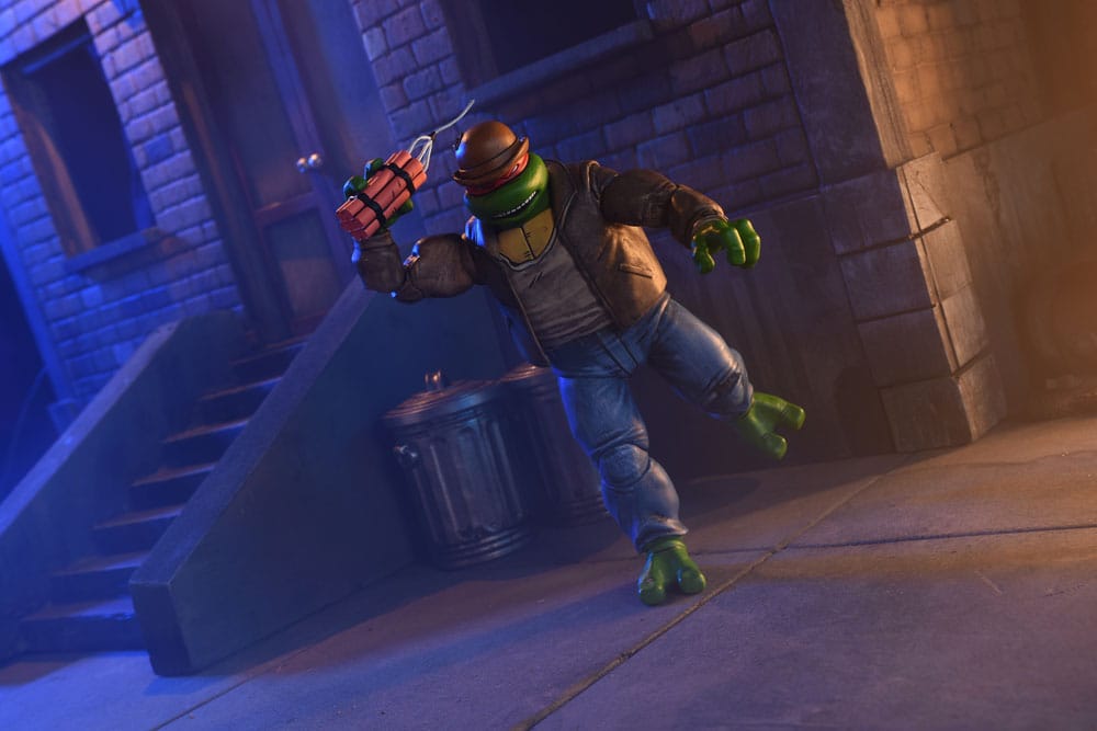 Tortues Ninja Pack de 4 figurines Gangster Turtles 18 cm - Toys Legacy Collection