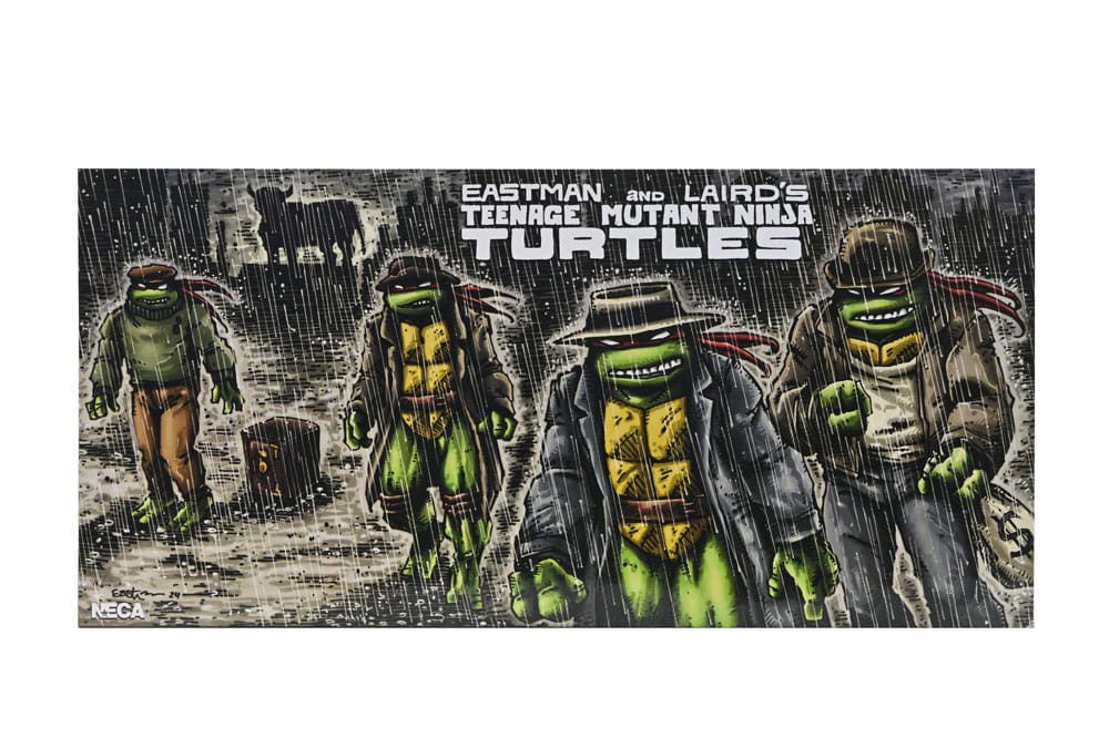 Tortues Ninja Pack de 4 figurines Gangster Turtles 18 cm - Toys Legacy Collection