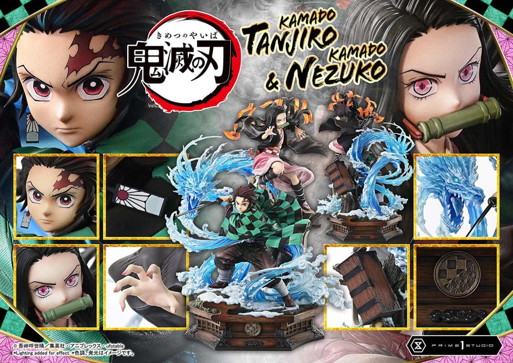Demon Slayer: Kimetsu no Yaiba Concept Masterline Series statuette 1/6 Nezuko & Tanjiro 56 cm - Toys Legacy Collection