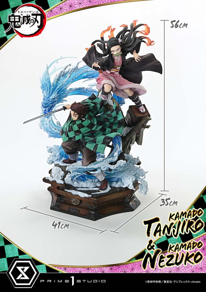 Demon Slayer: Kimetsu no Yaiba Concept Masterline Series statuette 1/6 Nezuko & Tanjiro 56 cm - Toys Legacy Collection