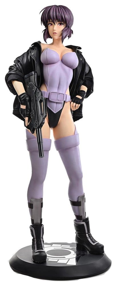 Statue de Motoko Kusanagi de Ghost in the Shell: S.A.C., statue en taille réelle 1/1 de Prime 1 Studio, hauteur 174 cm.