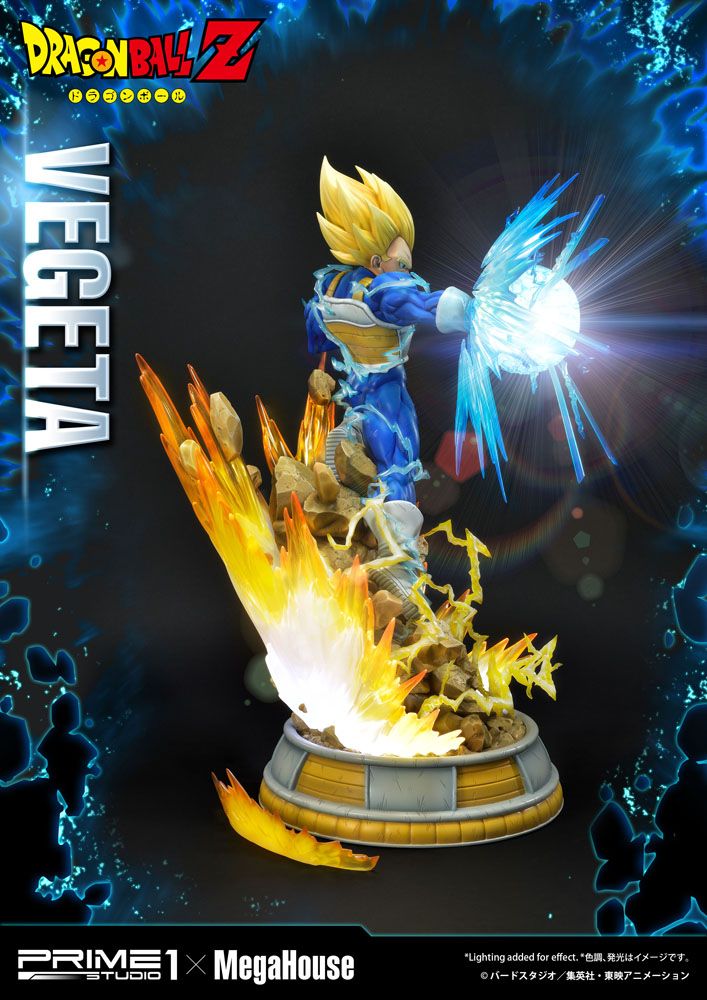 Dragon Ball Z statuette 1/4 Super Saiyan Vegeta 64 cm - Toys Legacy Collection