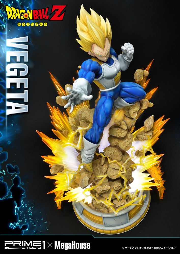 Dragon Ball Z statuette 1/4 Super Saiyan Vegeta 64 cm - Toys Legacy Collection