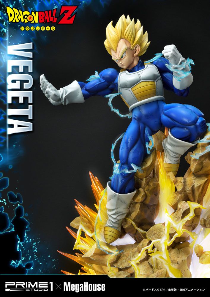 Dragon Ball Z statuette 1/4 Super Saiyan Vegeta 64 cm - Toys Legacy Collection