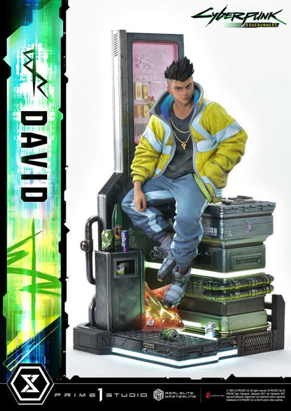 Cyberpunk: Edgerunners statuette Real Elite Masterline Series 1/4 David 58 cm - Toys Legacy Collection