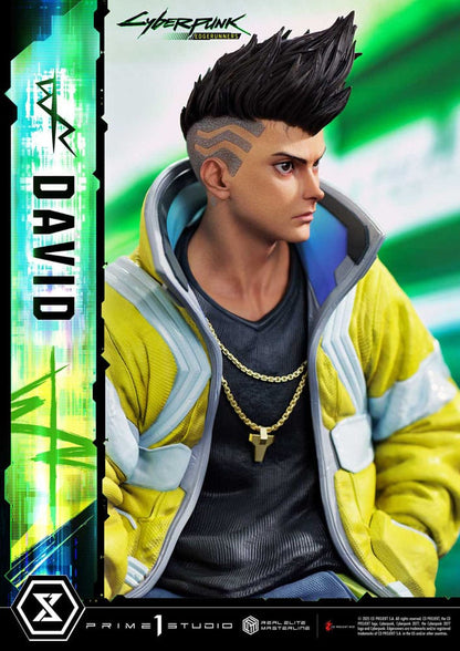 Cyberpunk: Edgerunners statuette Real Elite Masterline Series 1/4 David 58 cm - Toys Legacy Collection