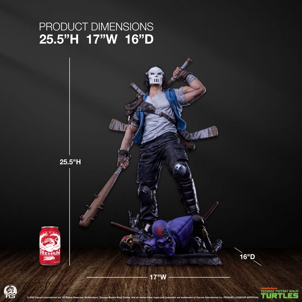 Teenage Mutant Ninja Turtles Legends statuette 1/3 Casey Jones 65 cm - Toys Legacy Collection