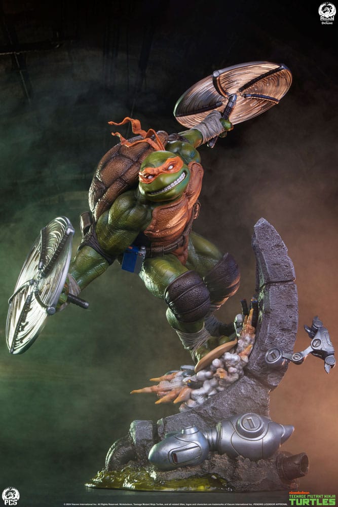 Les Tortues ninja statuette 1/3 Michelangelo Deluxe Edition 67 cm - Toys Legacy Collection