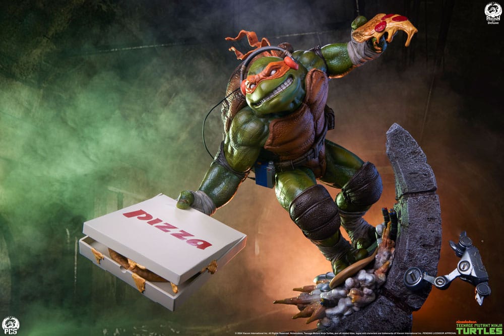 Les Tortues ninja statuette 1/3 Michelangelo Deluxe Edition 67 cm - Toys Legacy Collection