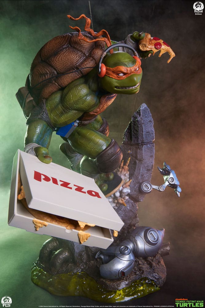 Les Tortues ninja statuette 1/3 Michelangelo Deluxe Edition 67 cm - Toys Legacy Collection