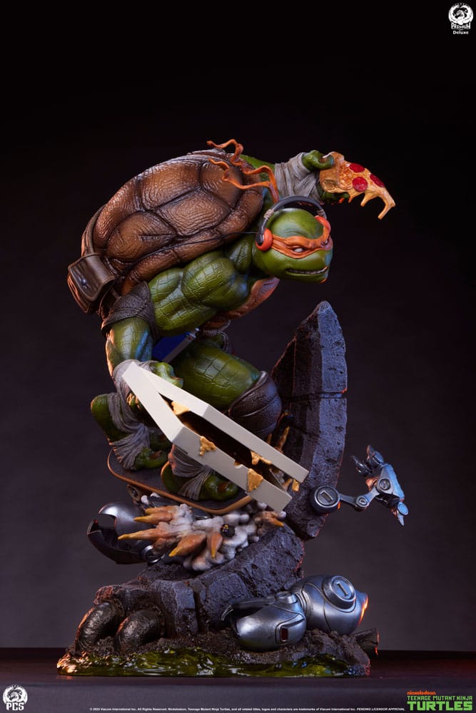 Les Tortues ninja statuette 1/3 Michelangelo Deluxe Edition 67 cm - Toys Legacy Collection