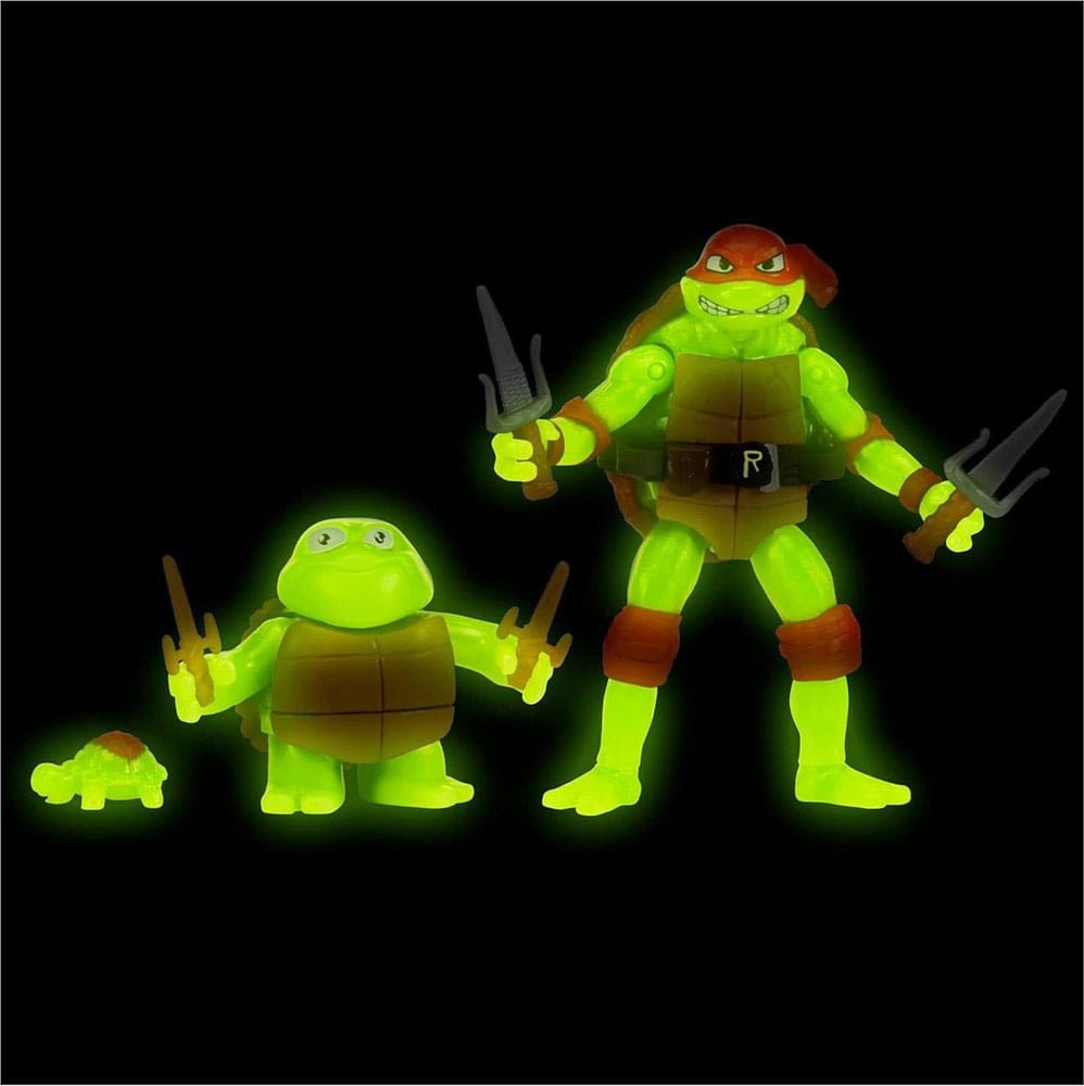 Ninja Turtles : Teenage Years pack 3 figurines Raphael Evolution 10 cm - Toys Legacy Collection