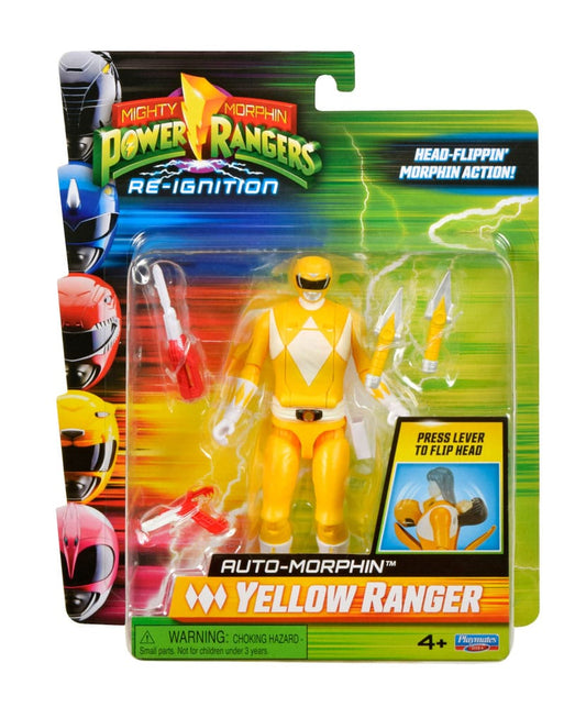 Flippin'morphin Yellow Ranger figure - Toys Legacy Collection