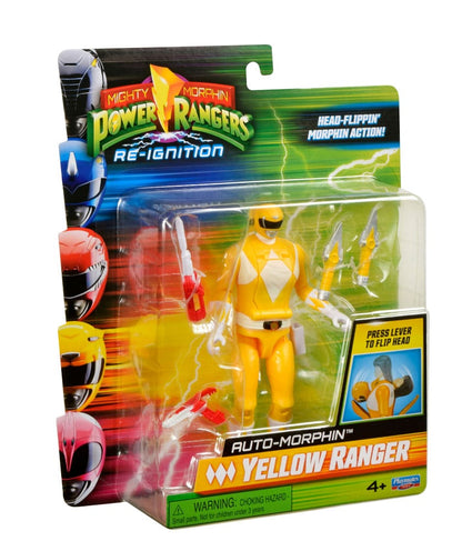 Flippin'morphin Yellow Ranger figure - Toys Legacy Collection
