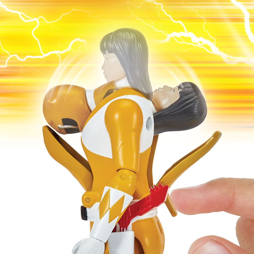 Flippin'morphin Yellow Ranger figure - Toys Legacy Collection