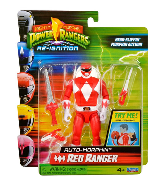 Flippin'morphin Red Ranger figure - Toys Legacy Collection