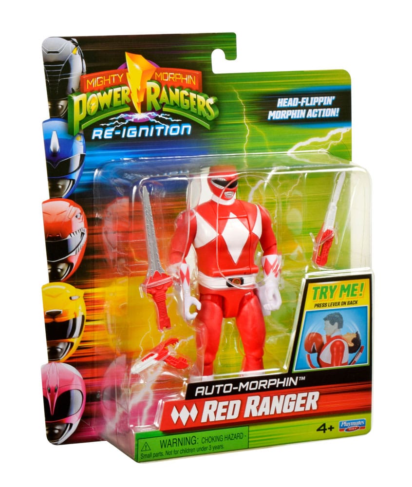 Flippin'morphin Red Ranger figure - Toys Legacy Collection