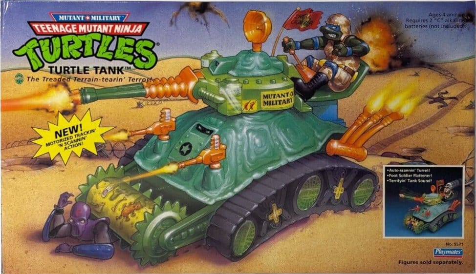 Tortues Ninja véhicule Turtle Tank EU 25 cm - Toys Legacy Collection
