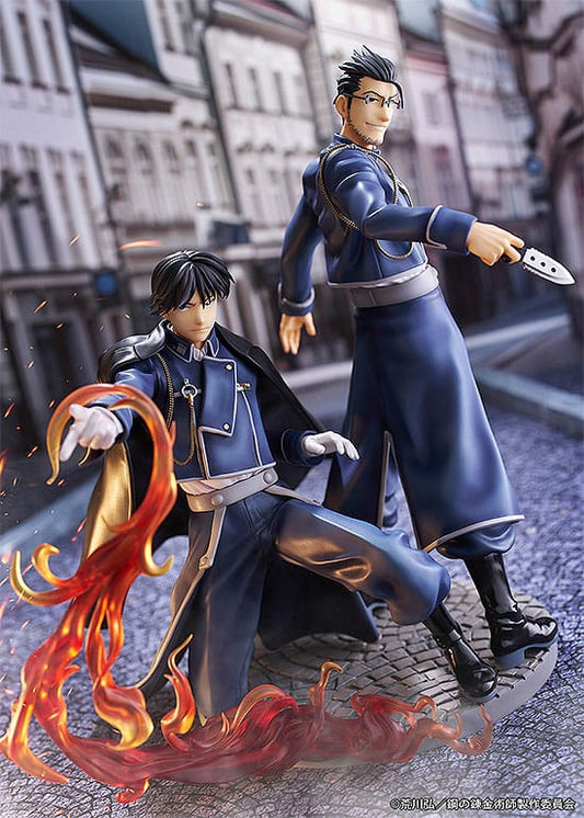 Fullmetal Alchemist: Brotherhood statuette Roy Mustang & Maes Hughes Kizuna - Toys Legacy Collection