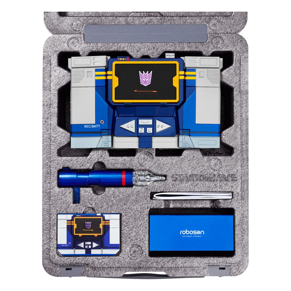 Transformers robot interactif Soundwave G1 Flagship 36 cm - Toys Legacy Collection