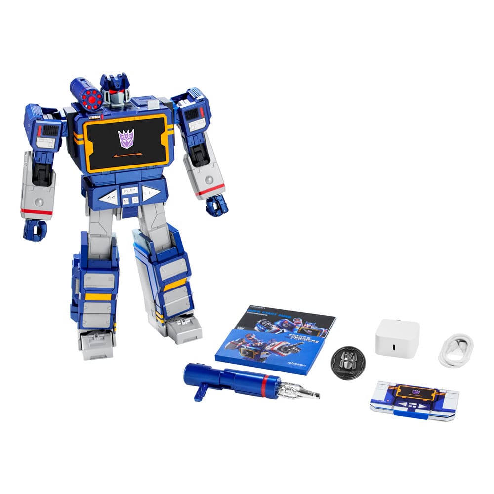 Transformers robot interactif Soundwave G1 Flagship 36 cm - Toys Legacy Collection
