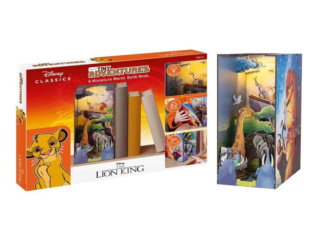 Disney maquette Book Nook Tiny Adventures Le Roi lion 23 cm - Toys Legacy Collection