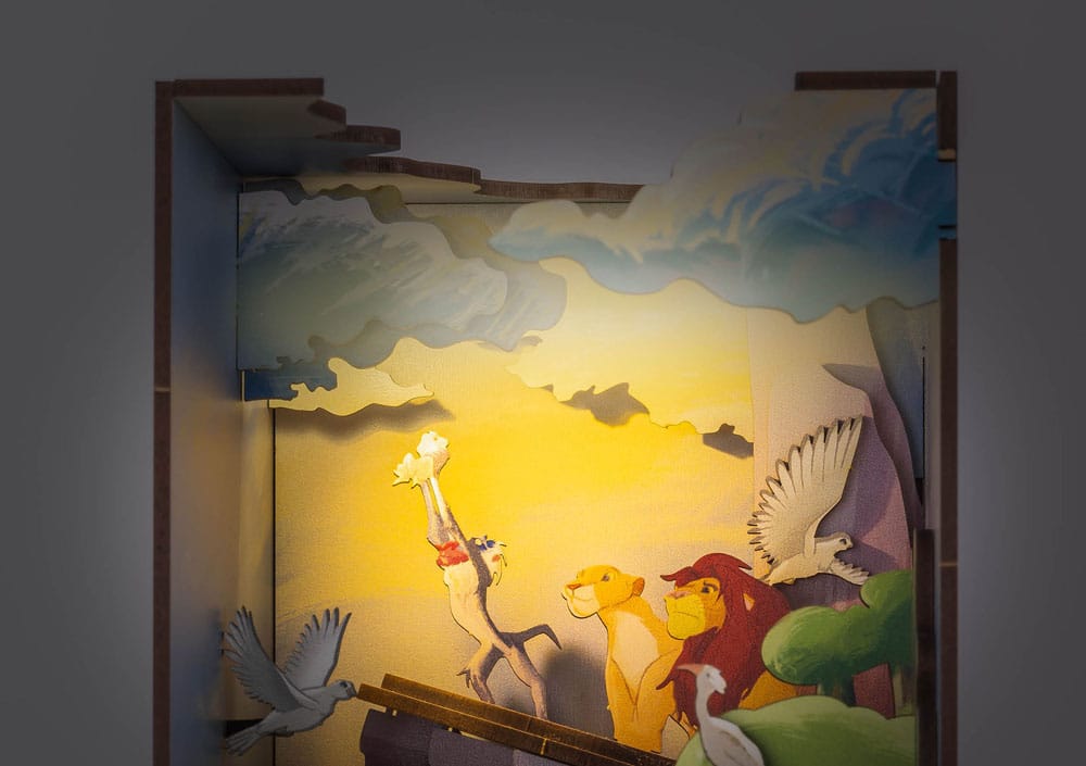 Disney maquette Book Nook Tiny Adventures Le Roi lion 23 cm - Toys Legacy Collection