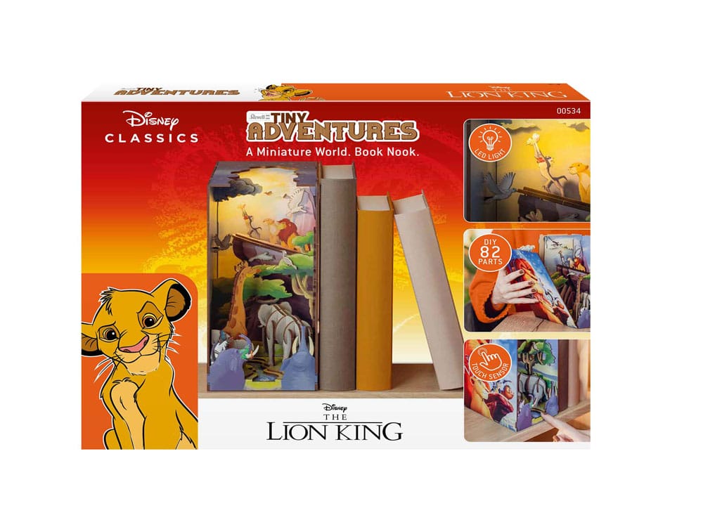 Disney maquette Book Nook Tiny Adventures Le Roi lion 23 cm - Toys Legacy Collection