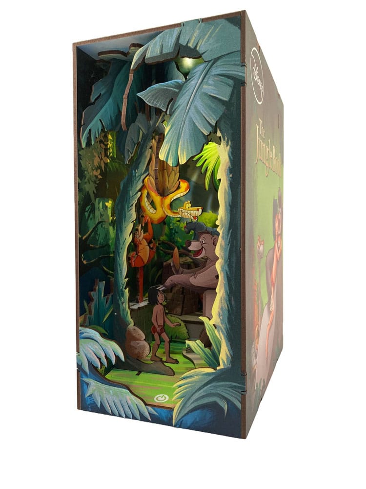 Disney maquette Book Nook Tiny Adventures Le Livre de la jungle 23 cm - Toys Legacy Collection