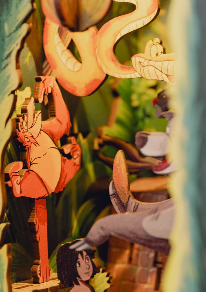 Disney maquette Book Nook Tiny Adventures Le Livre de la jungle 23 cm - Toys Legacy Collection