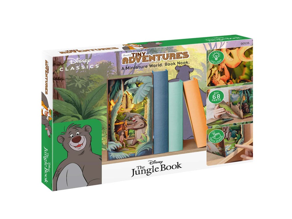 Disney maquette Book Nook Tiny Adventures Le Livre de la jungle 23 cm - Toys Legacy Collection