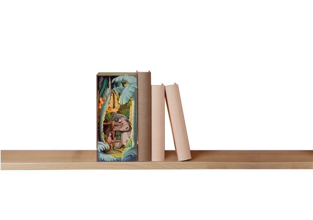 Disney maquette Book Nook Tiny Adventures Le Livre de la jungle 23 cm - Toys Legacy Collection