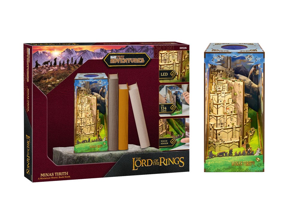 Le Seigneur des anneaux maquette Book Nook Tiny Adventures Minas Tirith 23 cm - Toys Legacy Collection