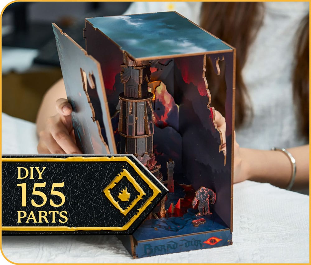 Le Seigneur des anneaux maquette Book Nook Tiny Adventures Barad-Dûr 23 cm - Toys Legacy Collection
