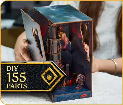 Le Seigneur des anneaux maquette Book Nook Tiny Adventures Barad-Dûr 23 cm - Toys Legacy Collection