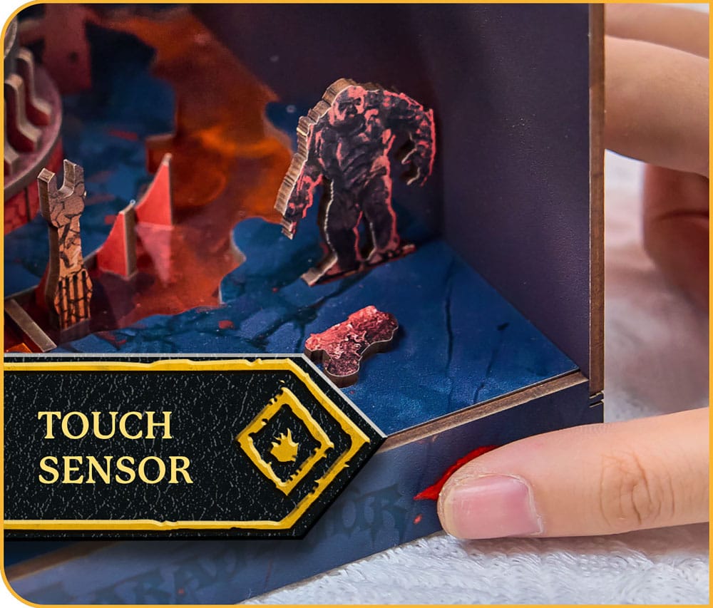 Le Seigneur des anneaux maquette Book Nook Tiny Adventures Barad-Dûr 23 cm - Toys Legacy Collection