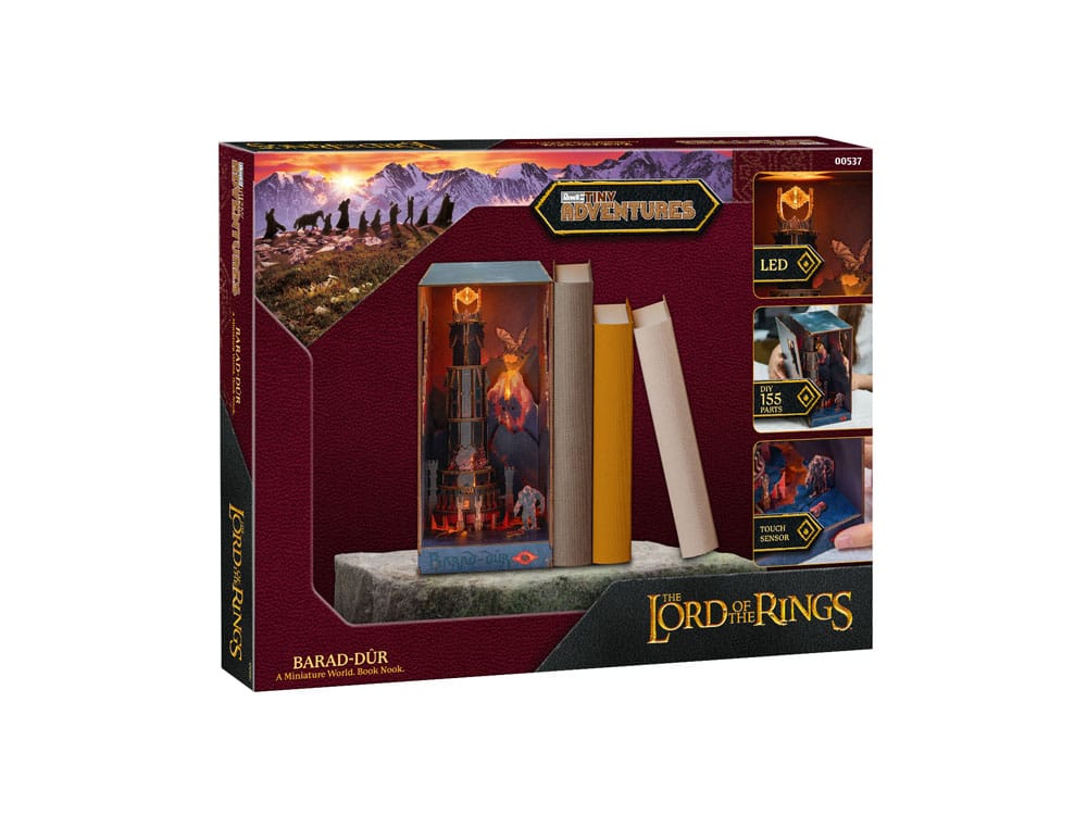 Le Seigneur des anneaux maquette Book Nook Tiny Adventures Barad-Dûr 23 cm - Toys Legacy Collection